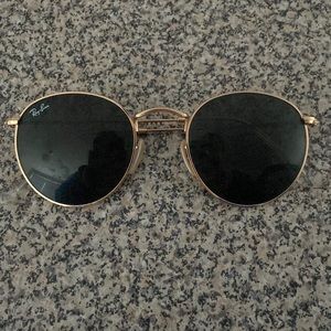 Ray-ban round metal sunglasses